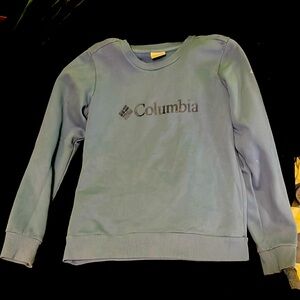 Blue Columbia woman’s medium crewneck
